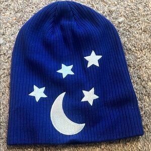 Unisex Blue Starry Night Sorcerer Mickey Beanie
